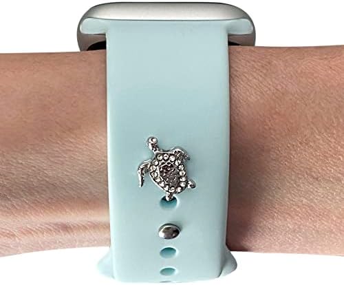 Luxbands Turtle Watch Band Decorative Charms Studs dodaci - Kompatibilno s Apple Watch Bands Series 8 7 6 5 4 3 2 1 SE Smartwatch pribor