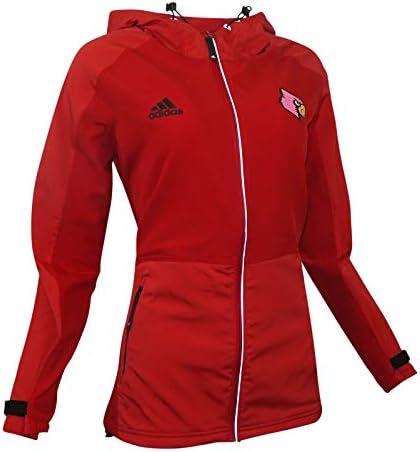 Adidas Louisville Cardinals NCAA Climaa Climalite Red Full-Zip Modern Varsity 2.0 jakna