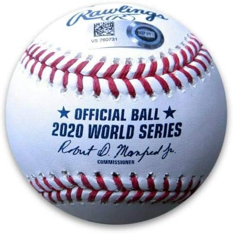 Dave Roberts potpisao je autogram bejzbol 2020 World Series WS Champs Dodgers MLB - Autografirani bejzbol