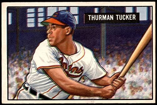 1951. Bowman 222 Thurman Tucker Cleveland Indijanci Ex/Mt Indijanci