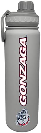 Sveučilište Gonzaga Bulldogs 24 oz nehrđajućeg čelika dvostruki zid izolirana boca s vodom s sportskim poklopcem - nulta kondenzacija