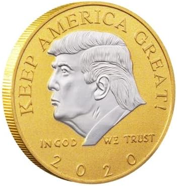 2020. američki predsjednički Trump Izborni dvojasni duoble u boji Komemorativni novčići za novčiće Kolekcije kolekcije