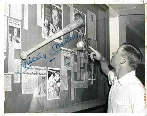 Mickey Mantle Autografirana originalna fotografija - Autografirane MLB fotografije