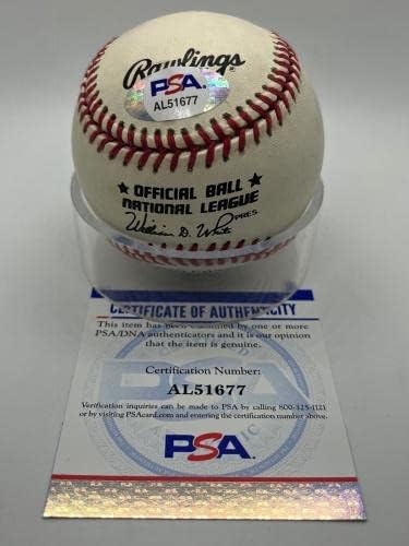 Enos klanje kardinali potpisali su službeni autogram MLB bejzbol PSA DNA *77 - Autografirani bejzbols