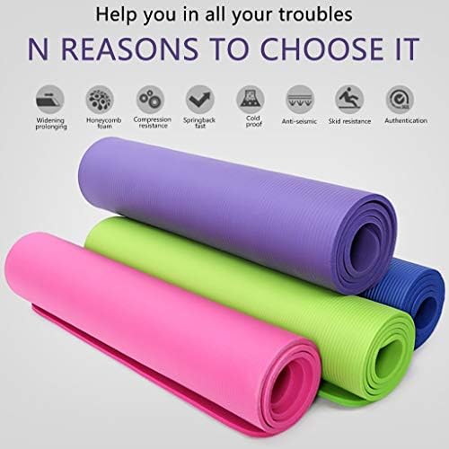 5969 10mm neklasična neklizajuća joga prostirka joga prostirka za fitness, ekološki prihvatljiva za vježbanje u teretani