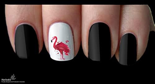 Flamingo naljepnica naljepnica za nokte