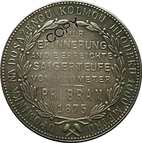 Austrija - Habsburg 1875 kovanice Kopirajte Kopiranje ukrasa Zbirke poklona