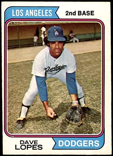 1974. o-pee-chee 112 Davey Lopes Los Angeles Dodgers VG/EX DODGERS