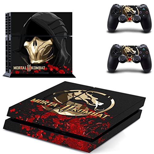 Za PS5 Disc - Game Ninja Mortal Best War Kombat X PS4 ili PS5 naljepnica kože za PlayStation 4 ili 5 konzola i kontrolera naljepnica