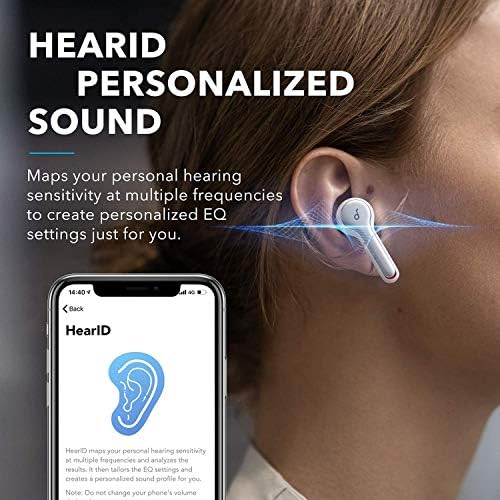 Soundcore Anker Liberty Air 2 bežični uši, vozači nadahnuti dijamantima, Bluetooth slušalice, 4 mikrofona, smanjenje buke, 28h reprodukcije,