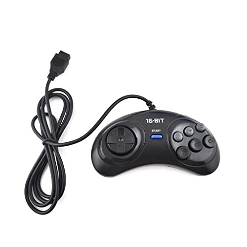 Aditi Sega Genesis Game Controller za 16 -bitni kontroler kontrolera 6 GUMPINE GUMPAD za SEGA MD Pribor za igre 2PCS/SET