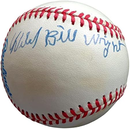 Divlji Bill Wright potpisao OAL bejzbol crnu ligu Nashville Elite Giants PSA/DNA - Autografirani bejzbol