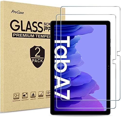 Procase Galaxy Tab A7 10.4 ”2020 SLUČAK SLUČAJA S [2 PACK] Galaxy Tab A7 10.4 2020 Zaslon zaslona T500 T505 T507