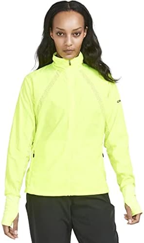 Craft Sportswear Women's Adv Essence Wind Jacket | Lagana jakna s punim patentnim zatvaračem | Savršeno za trčanje, biciklizam i vježbanje