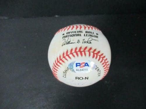 1990 -ih Atlanta Braves Pitchers Multi potpisani bejzbol Auto PSA/DNA AL04215 - Autografirani bejzbol