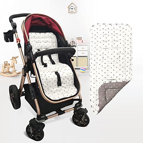 Jastuk za bebe, univerzalna prostirka za prozračivanje, kolica za kolica za kolica pamuk, 34x78cm 1 paket