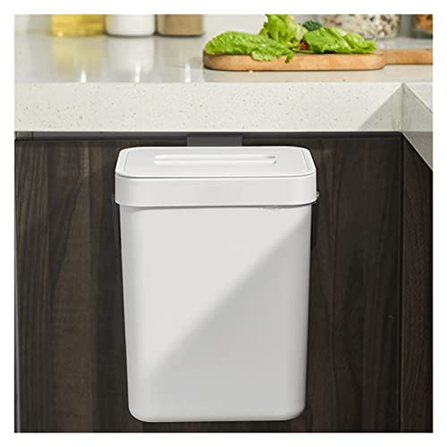 Bucket bucket s poklopcem vrata kuhinjskog ormarića viseća kanta za smeće Zidna kanta za smeće kupaonica toalet kutija za odlaganje