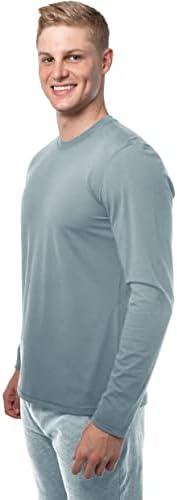 90 stupnjeva refleks ultra mekana košulja s dugim rukavima posade za muškarce