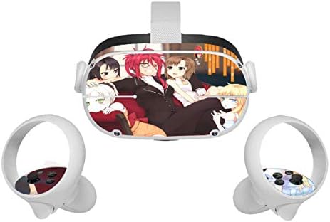 Duythaibroshop Onii-chan anime Oculus Quest 2 Skin VR 2 Skins slušalice i kontroleri naljepnice Zaštitni pribor za naljepnicu