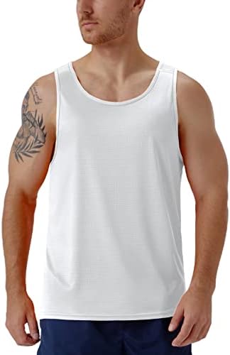 CQC muške košulje bez rukava Gym Workout trčanje brzo suhi tenk gornji plaža plivanje mišića atletska košulja