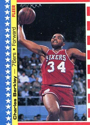 Charles Barkley Fleer Card - Nepotpisane košarkaške kartice