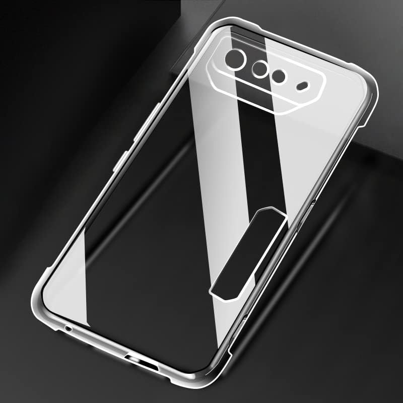 Za Asus rog telefon 7 Ultimate fuse, mekani TPU poklopac silikonski odbojnik otporan na udarce protiv šoka protiv prstiju za zaštitni