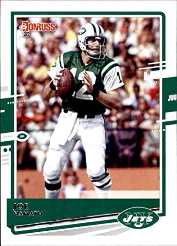 2020. Donruss 195 Joe Namath New York Jets NFL Football Card NM-MT