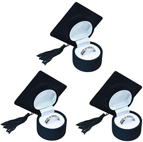 ; Diplomska kapa prstenasta kutija u obliku liječničkog šešira prstenasta kutija-organizator kutija za diplomski nakit kutija za pohranu