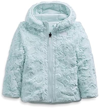 Reverzibilna jakna s kapuljačom s kapuljačom s patentnim zatvaračem za bebe s patentnim zatvaračem, ledeno plava, 3 inča