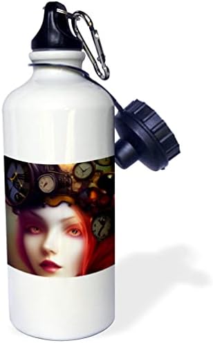 3Drose Cassie Peters AI generirana umjetnost - Steampunk Woman - Boce s vodom