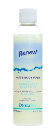 Obnavljajući šampon i sredstvo za pranje tijela - 8 oz - visokokvalitetno intenzivno sredstvo za čišćenje tijela s vitaminima B, B,