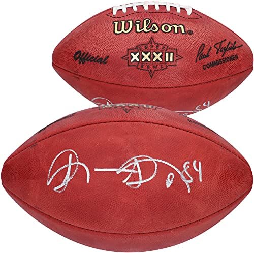 Shannon Sharpe Denver Broncos Autografirani Wilson Super Bowl XXXII Pro Football - Autografirani nogomet