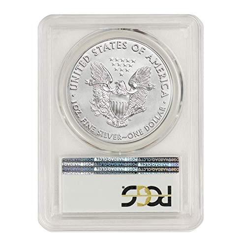 2020. 1 oz American Silver Eagle MS-70 $ 1 PCGS MS70