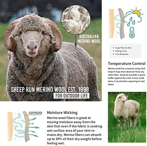 Ovce trče merino vuna muške lagane vlage za prozračnu tanku
