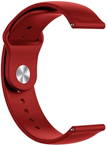 Jedan Echelon Brzo izlazni bend Kompatibilan s Moto Watch 100 Silikone zamjenski remen Smart Watch s zaključavanjem gumba