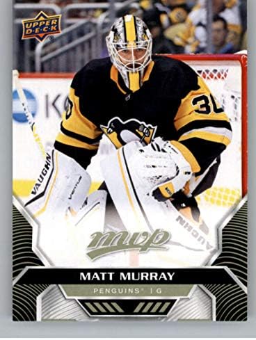 2020-21 Gornja paluba MVP 15 Matt Murray Pittsburgh Penguins NHL Hockey Card NM-MT
