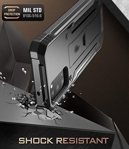 Poetična revolucionarna serija za Samsung Galaxy Note 20 slučaj, robusni dvostruki dvostruki udarni zaštitni poklopac s Kickstand-om,