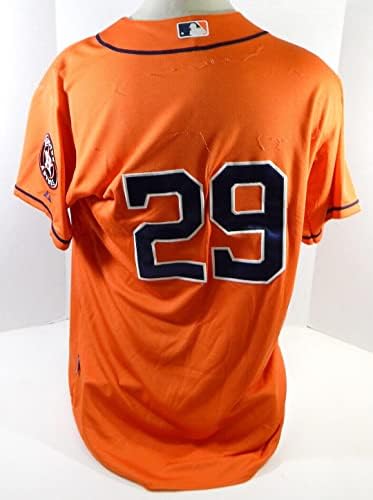 2013-19 Houston Astros 29 Igra Upotrijebljena narančasta dres Unesena 48 dp25510 - Igra korištena MLB dresova