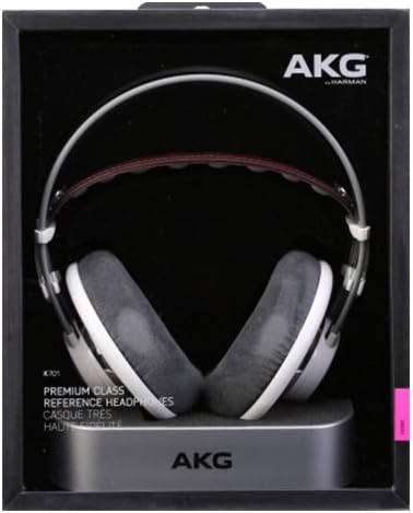 AKG Pro Audio K701 Over-Ear, Open-Back, Flat Wire, Referentni studijski slušalice, White