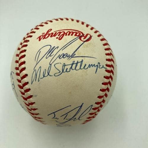 1986. New York Mets World Series Champs ekipa potpisala je W.S. Baseball JSA CoA - Autografirani bejzbol