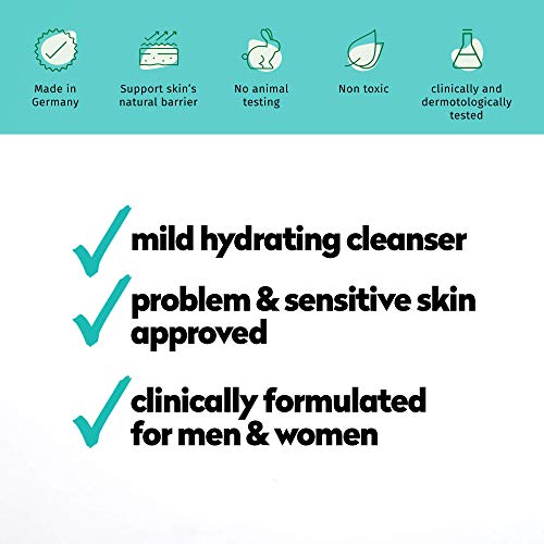 Tekuće sredstvo za pranje lica i tijela za osjetljivu i osjetljivu kožu 5,5 Ultra nježno sredstvo za čišćenje koje preporučuje dermatolog,