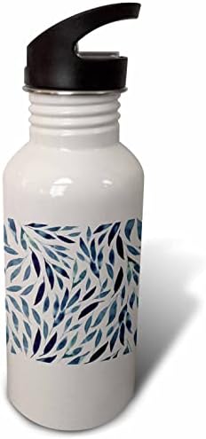 3Drose Cassie Peters Florals - Uzorak lišća akvarela - boce s vodom