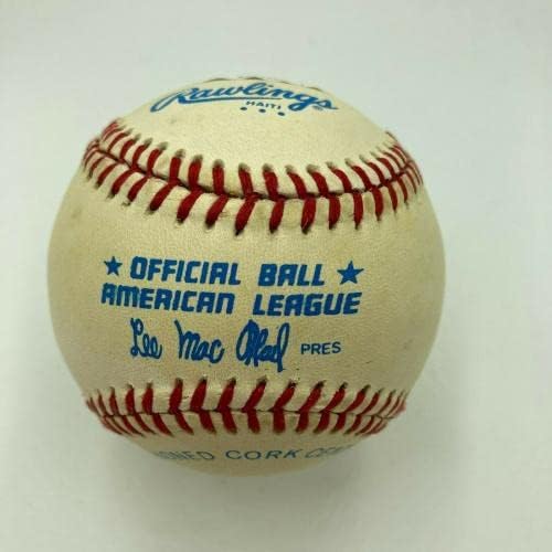 Flea Clifton potpisala je američku ligu MacPhail Baseball Detroit Tigers JSA CoA - Autografirani bejzbol
