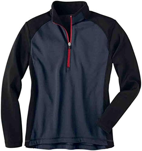 Rivers 'End Womens Half Zip Microfleece Sloing Jacket Casual Athletic Outerwear Athletic - Siva
