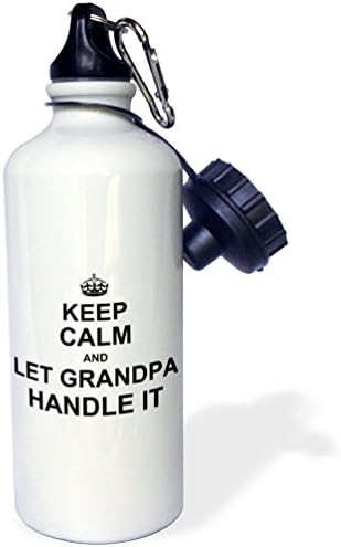 3Drose održavajte mirno i pustite da djed to riješi smiješni djedov djed poklon boca s vodom