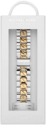 Michael Kors Izmjenjivi trak za sat kompatibilan s vašim 38 mm/40 mm/41 mm Apple Watch- narukvice od nehrđajućeg čelika za Apple Watch