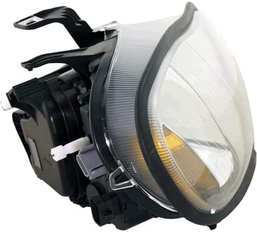 Prednja svjetla na vozačevoj ili suvozačevoj strani, kompatibilna s objektivom i kućištem 92 106 2002-2009, Crna unutrašnjost