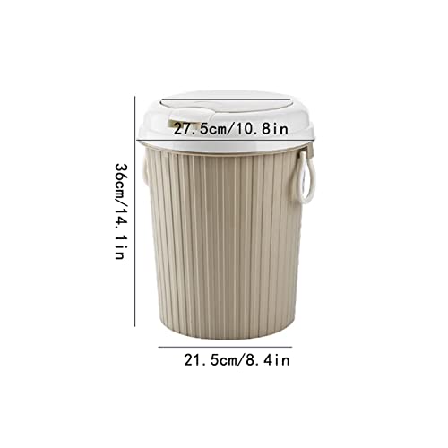 Kante za smeće bucket plastična kanta za smeće kanta za smeće, pravokutna Dvocijevna kanta za smeće za kupaonicu, spavaća soba/inch