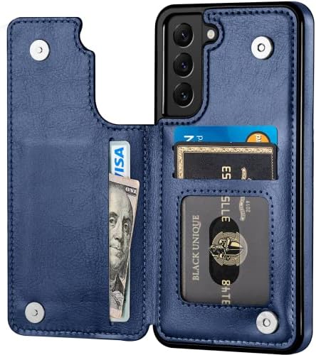 Torbica-novčanik Aoksow Galaxy S22 Plus, torbica za Samsung S22 Plus od meke umjetne kože s držačem za kartice, tanak zaštitni flip