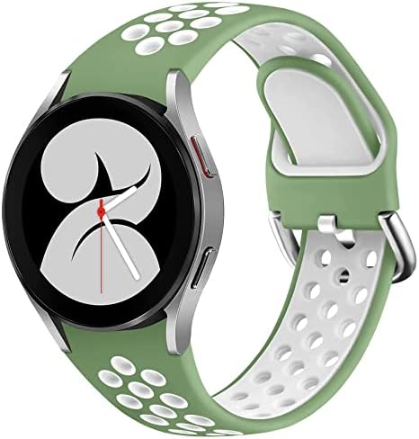 Sport silikonski remen za Samsung Galaxy Watch 4, prozračni silikonski zamjenski pojas bez praznina narukvice za Samsung Galaxy Watch